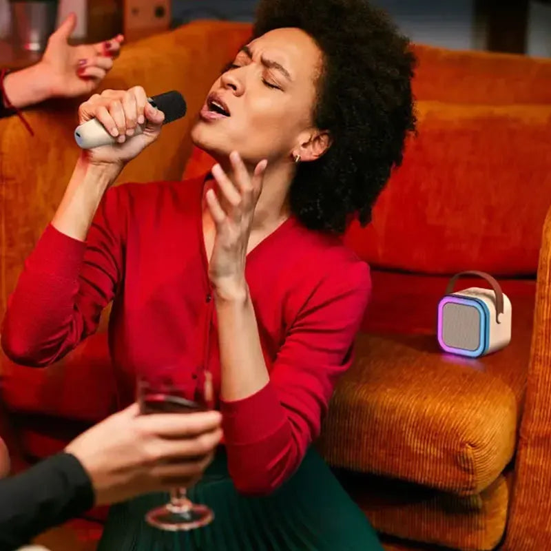 K12 New Portable Bluetooth Speaker With Microphones