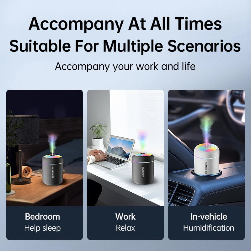 Mini Air Humidifier USB Electric Diffuser