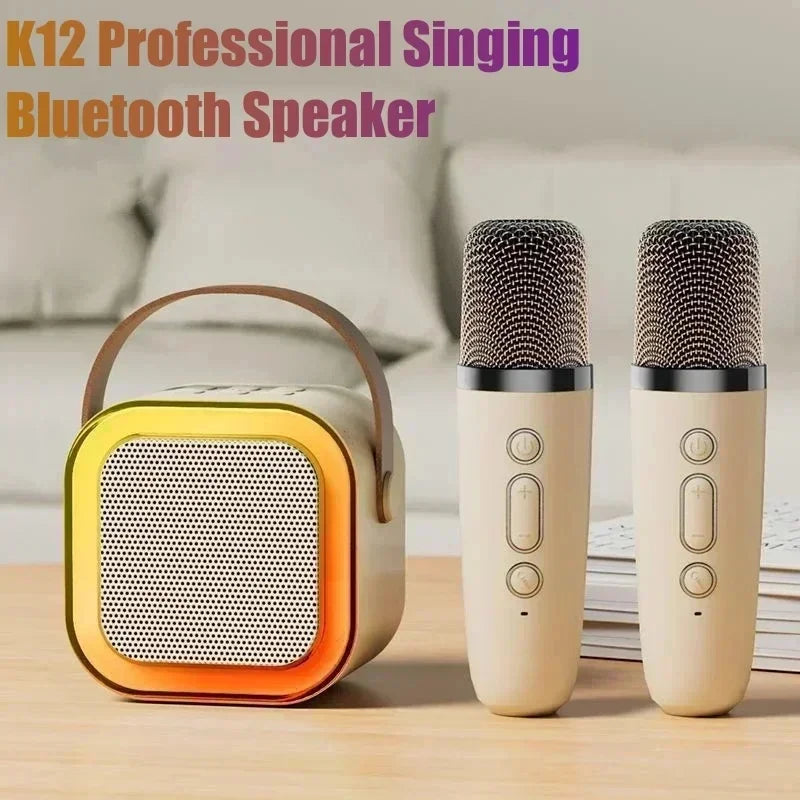 K12 New Portable Bluetooth Speaker With Microphones